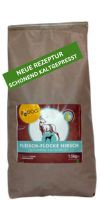 Hund Flocken RyDog Fleisch-Flocke Hirsch 125g 1 Stück Anifit